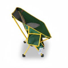 Madfox FoldMesh Mini Kompakt Katlanır Sandalye Savanna Lime Yeşil