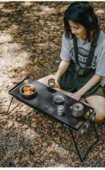 Naturehike Grill Barbecue + Katlanabilir Masalı SANDSTONE