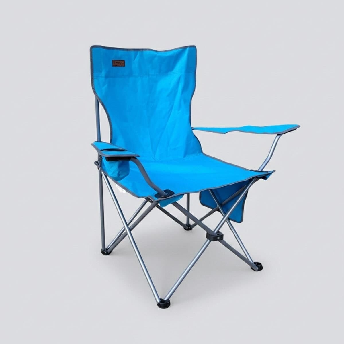 Madfox CampSeat X90 Katlanır Kamp Sandalyesi (Taşıma Çantalı) Mavi
