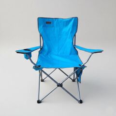 Madfox CampSeat X90 Katlanır Kamp Sandalyesi (Taşıma Çantalı) Mavi