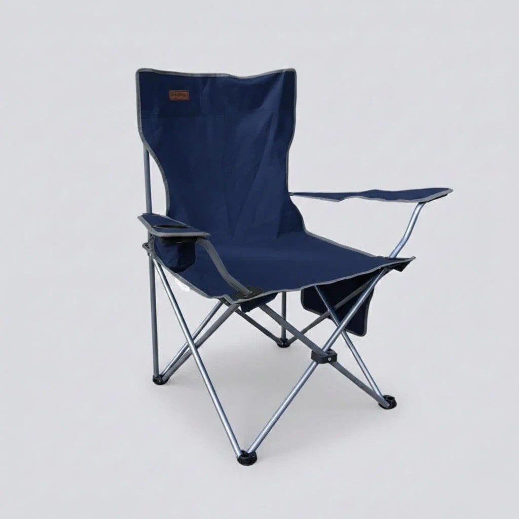 Madfox CampSeat X90 Katlanır Kamp Sandalyesi (Taşıma Çantalı) LACİVERT