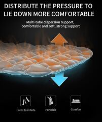 Naturehike FC-12 Infatable Şişme Kamp Matı Mavi