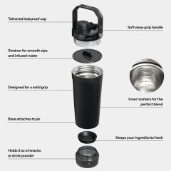 Stanley Activate Shaker 0,60 LT Siyah