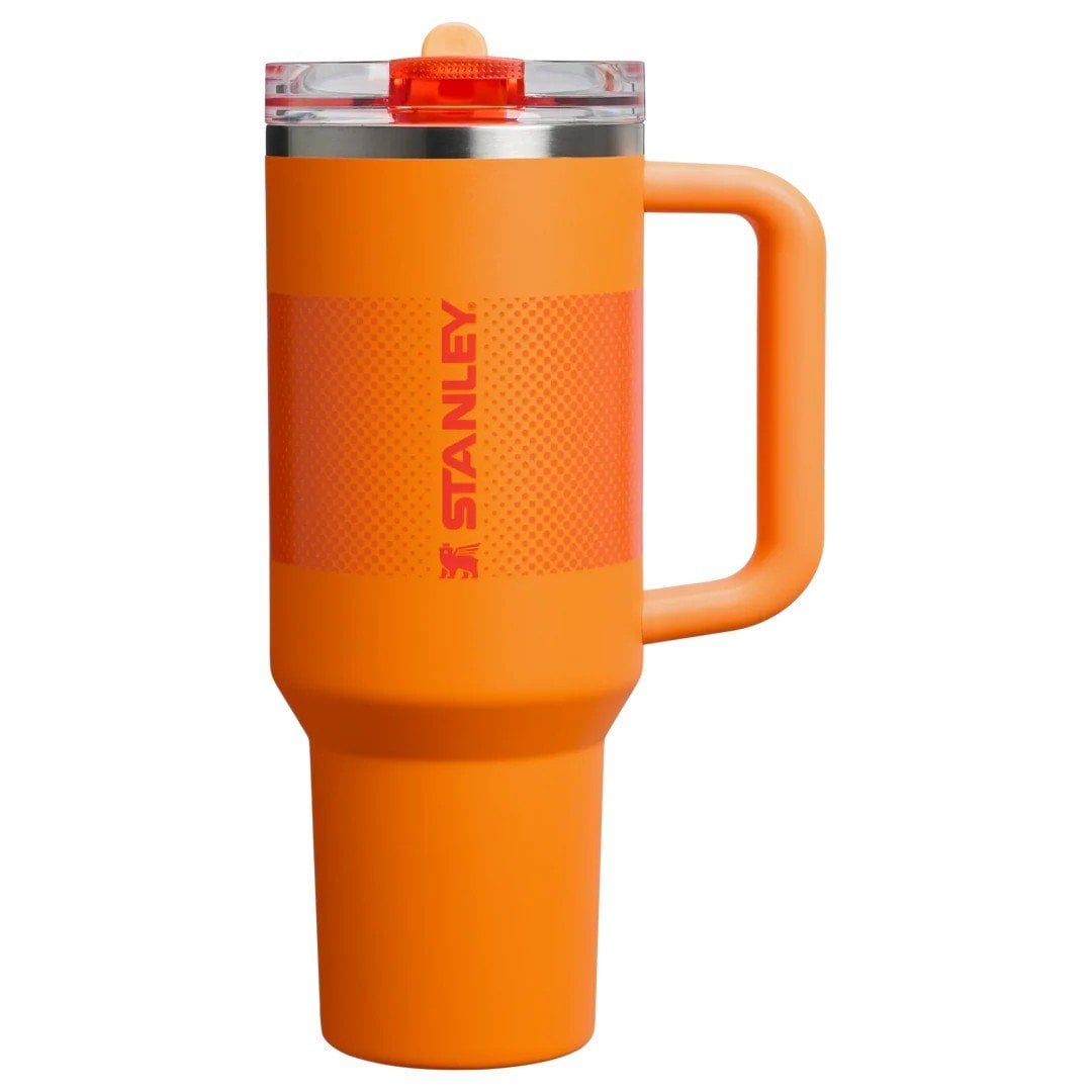Stanley The Quencher ProTour Flip Straw Tumbler Pipetli Termos 1,18 LT Goldenrod Coral