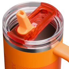 Stanley The Quencher ProTour Flip Straw Tumbler Pipetli Termos 1,18 LT Goldenrod Coral
