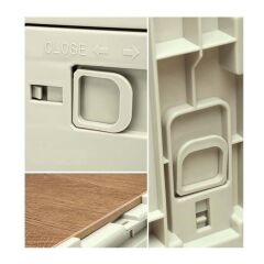 Madfox Çok Fonksiyonlu Katlanabilir Kamp Saklama Kutusu [ Seyahat Organizatörü ] Khaki - 60 LT