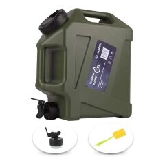 Madfox Galon Air PE Musluklu Su Bidonu 19 Litre GREEN