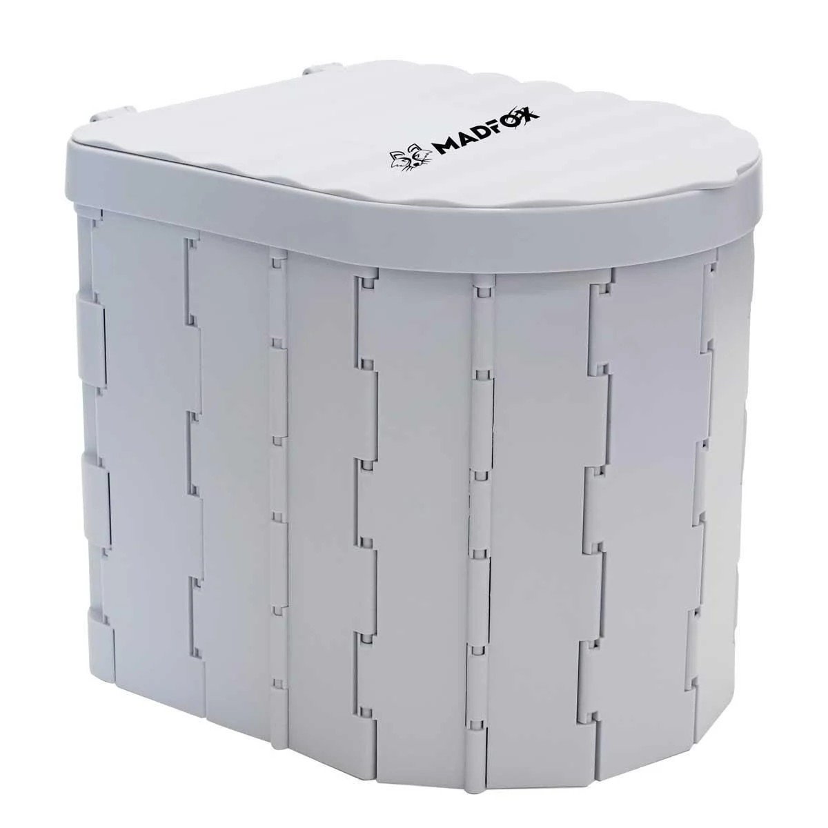 adfox Bi-Pot Katlanır Portatif Kamp Tuvaleti [WC] GRİ