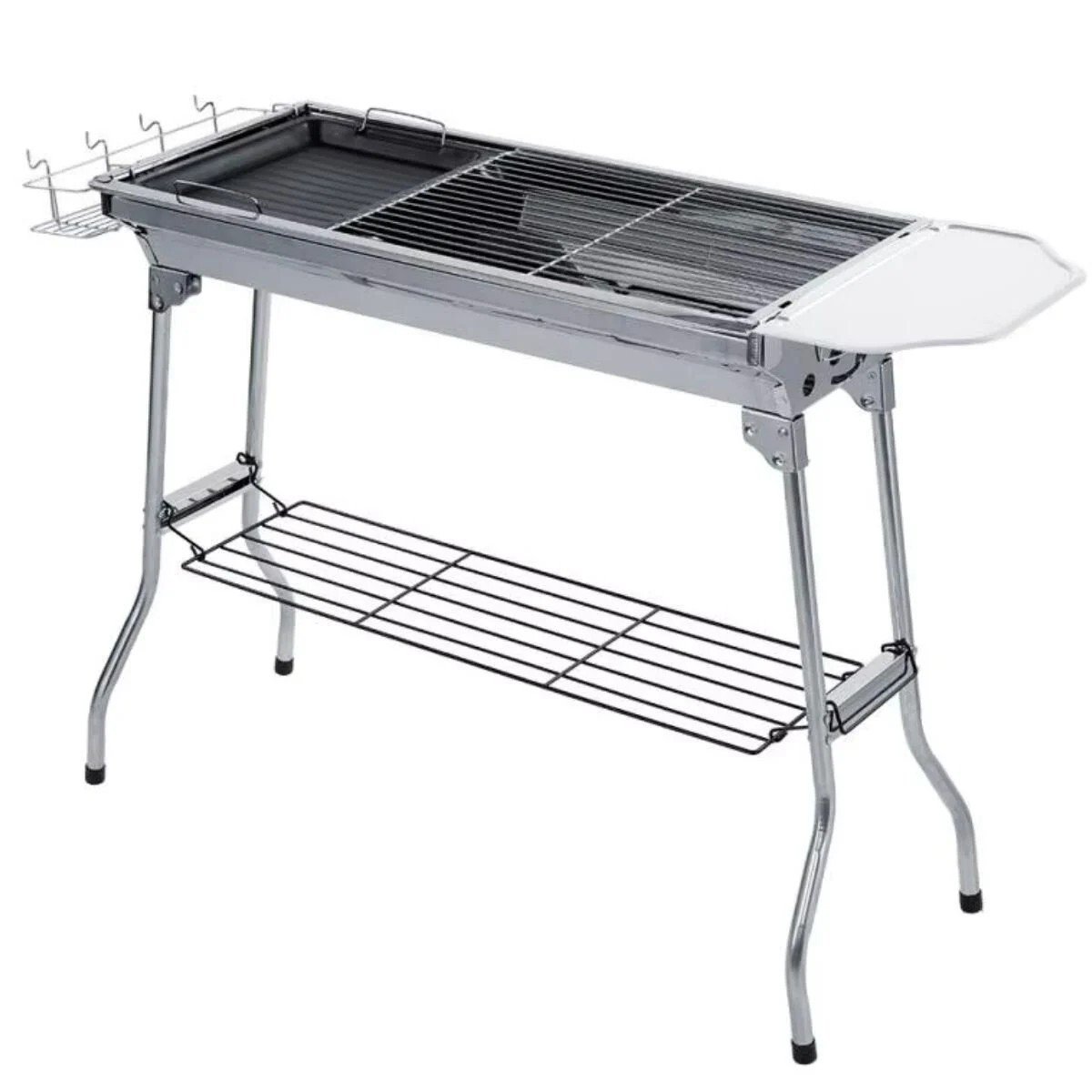 Madfox Grillmate Portatif Katlanır BBQ Mangal SİLVER