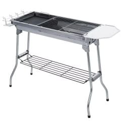 Madfox Grillmate Portatif Katlanır BBQ Mangal SİLVER