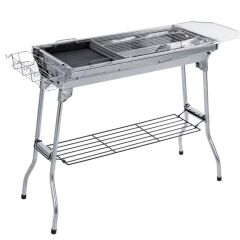 Madfox Grillmate Portatif Katlanır BBQ Mangal SİLVER