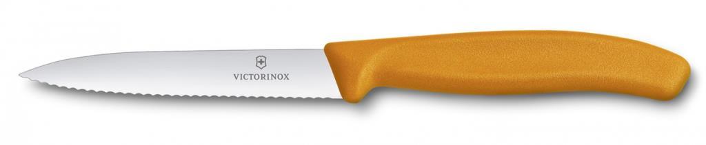 Victorinox 6.7736.L9 SwissClassic 10cm Tırtıklı Soyma Bıçağı