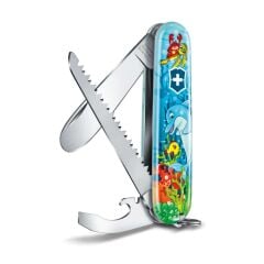Victorinox 0.2373.E1 My First Victorinox Yunus Desenli Çakı ve Boyama Kitabı