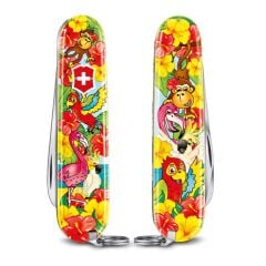 ​Victorinox 0.2373.E3 My First Victorinox Papağan Desenli Çakı ve Boyama Kitabı