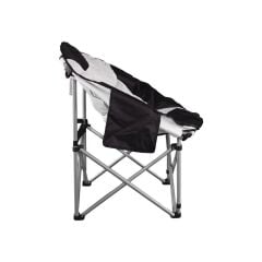 Madfox Moonchair Deluxe Katlanır Kamp Sandalyesi Siyah/Gri