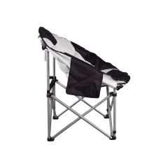 Madfox Moonchair Deluxe Katlanır Kamp Sandalyesi Siyah/Gri