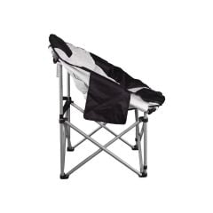 Madfox Moonchair Deluxe Katlanır Kamp Sandalyesi Siyah/Gri