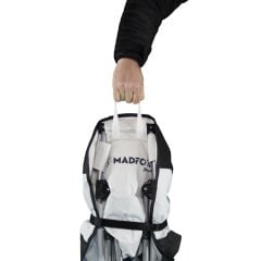 Madfox Moonchair Deluxe Katlanır Kamp Sandalyesi Siyah/Gri