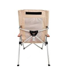 Madfox Haven 6 Kademeli Katlanır Kamp Sandalyesi Bej