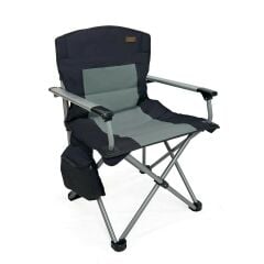 Madfox Journey Katlanır Kamp Sandalyesi Siyah/Gri