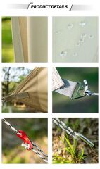 Madfox OEM Tarp 4x3 mt [ Güneş ve Rüzgar Koruma Brandası ]