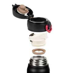 Thermos JNL-600 Ultralight Mug 0,60L Deep Black w Red 199380