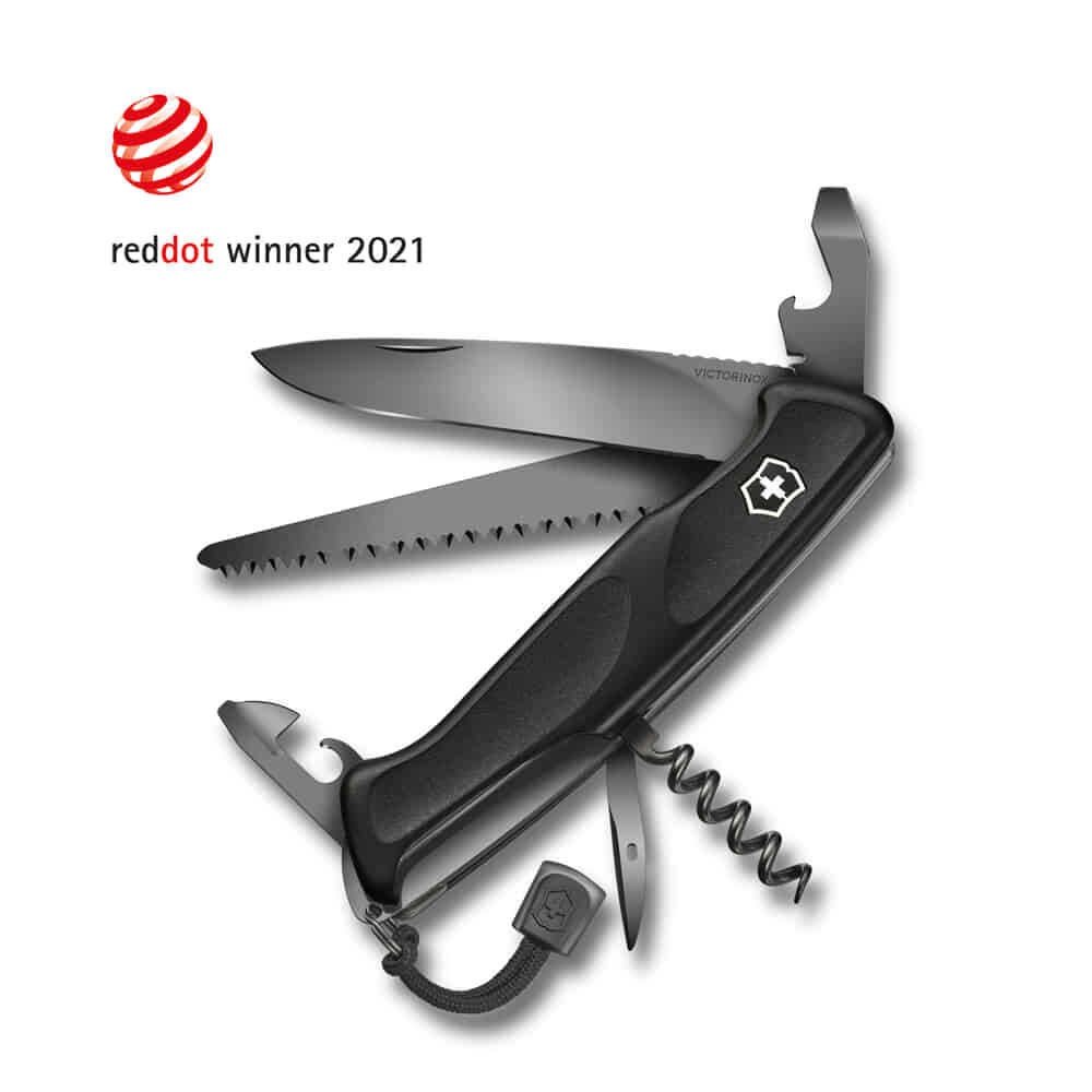 Victorinox 0.9563.C31P Ranger Grip 55 Onyx Siyah Çakı
