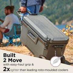 Coleman Convoy Wheeled 100 QT Tekerlekli Soğutucu Buzluk 94.6 Lt