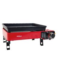 CAMPOUT PORTATİF GAZLI BARBEKÜ VE PİŞİRME SETİ Kırmızı