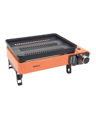 CAMPOUT PORTATİF GAZLI BARBEKÜ VE PİŞİRME SETİ TURUNCU