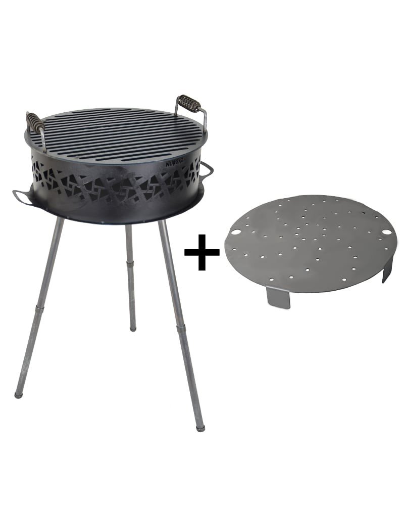 NURGAZ MERİÇ ŞÖMİNE BARBEKÜ VE İÇ HAZNE SET