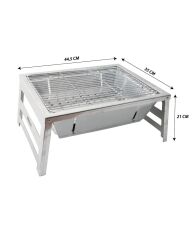 Nurgaz Krom Katlanır Mangal