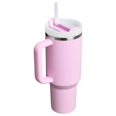 Stanley The Quencher Flowstate Tumbler Pipetli Termos Bardak 1,18L Pembe
