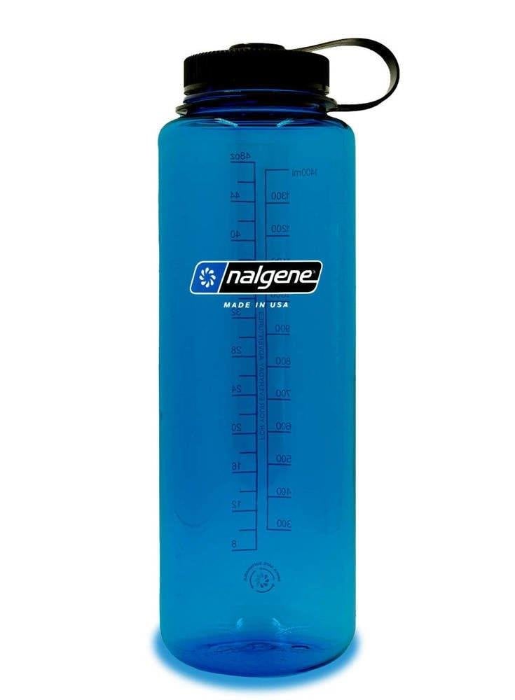 Nalgene 48 Oz Silo Blue Sustain w/Black Cap