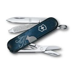 Victorinox 0.6223.2AQU Classic SD Zodiac Signs 58mm Çakı, Kova Burcu