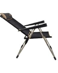 NURGAZ CAMPOUT KATLANIR LÜX SANDALYE SİYAH