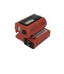 Big Fire Maxi Portatif Kamp Sobası KIRMIZI 4 ADET 227 GR KARTUŞ VE HORTUM DEDANTÖR SETİ