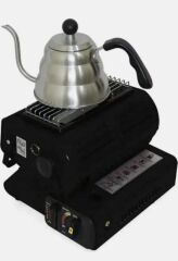 Big Fire Maxi Portatif Kamp Sobası SİYAH 4 ADET 227 KARTUŞ VE HORTUM DEDANTÖR SETİ