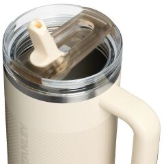 Stanley The Quencher ProTour Flip Straw Tumbler Pipetli Termos 1,18 LT Krem